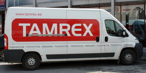 1043 Tamrex reklaamkaubik Tamrex reklaamkaubik
