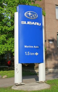1320 Mariine auto Subaru valguskast Mariine auto Subaru valguskast