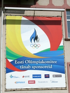 1509 Eesti Olumpiakomitee reklaambanner Eesti Olümpiakomitee reklaambanner