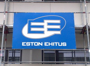 2112 Eston Ehitus reklaam tellingul Eston Ehitus reklaam tellingul