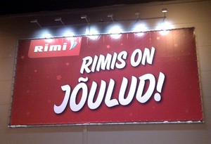 2372 Rimi reklaamplagu rimis on joulud Rimi reklaamplagu (rimis on jõulud) 