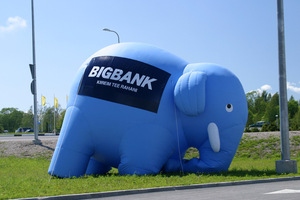 301 BigPanga taispuhutav elevant BigPanga täispuhutav elevant 