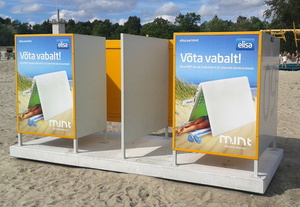 3289 Reklaam Parnu rannas Reklaam Pärnu rannas