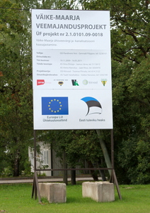 3331 EU toetuse logoga reklaamtahvel EU toetuse logoga reklaamtahvel