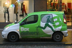 405 Box delivery kleebistes auto Box delivery kleebistes auto